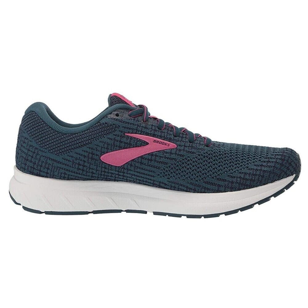 Brooks Revel 3 Women’s Running Shoes – Size 6B Beetroot Blue Lace-Up Sneakers